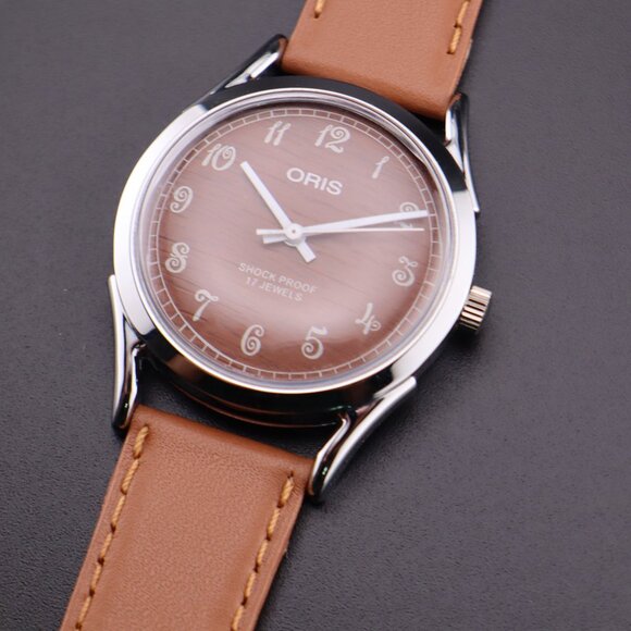 Oris Vintage Swiss 17 Jewels Hand-Wound Mechanical Men's Watch  - FREE SHIPPING - Picture 5 of 12